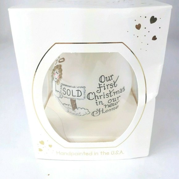 Heart Gifts Hand Painted Ornament Angel - Picture 3 of 6